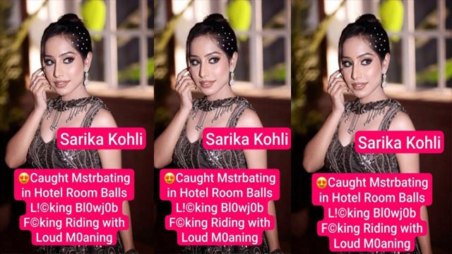Model Sarika Kohli OnlyFans Fingaring in Hotel Room