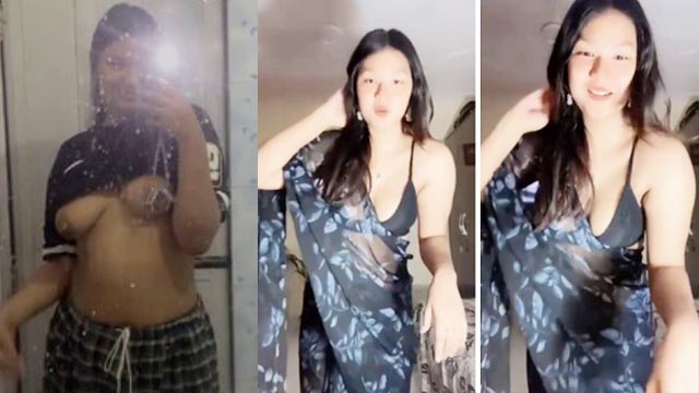 Horny Cute Girl Showing Boobs And Sucking Dick Latest MMS
