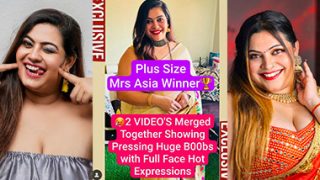 Model Mrs Asia Winner Most Pressing Nude Boobs Showing