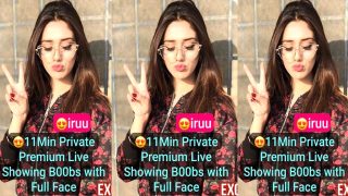 Model Iruu Most Exclusive Teasing Showing her Boobs Premium Live – desisex