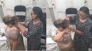 Horny Rich Bhabhi Changing Parlour In CCTV Captured – desisex